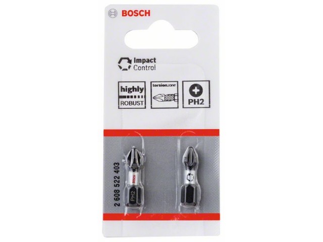 Vijačni nastavek Bosch PRO Phillips Impact, PH2, 25mm, 2608522403